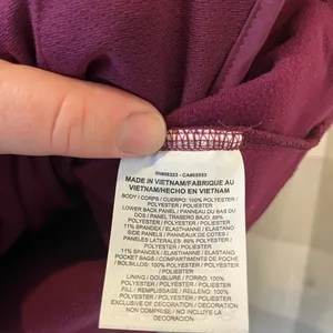 Nike Women's Quilted Plum Sleeveless Vest with White Swoosh thumbnail 3