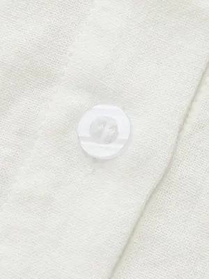 Commence Linen & Cotton White Aegean Two Piece Double Lined Shorts Set Size Small nwt thumbnail 3