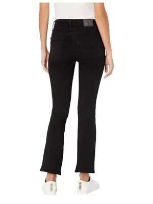 NWT Levi's 725 High Rise Stretch Bootcut Jeans 92911670 Soft Black 34 thumbnail 2