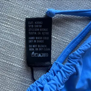 VYB Swim Perriwinkle Blue Two Piece Bikini Set Size Medium thumbnail 5
