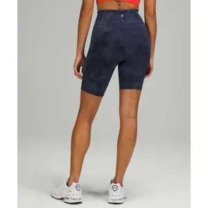 Lululemon Invigorate HR Short 8" Diamond‎ Dye Naval Blue Active Gym NEW Womens 2 thumbnail 2