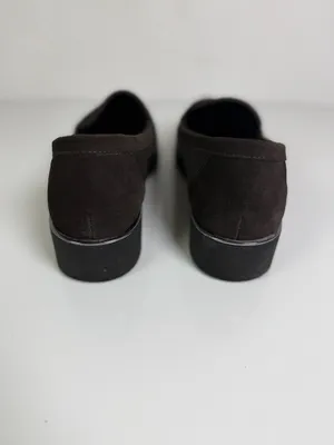 The FLEXX Harrow Too Women’s Brown Suede Penny Loafers Comfort Slip-On Sz 9 thumbnail 4
