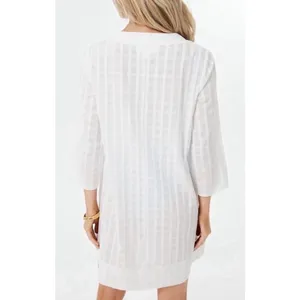 Tuckernuck Pomander Place Mini Carolina Caftan Coverup Dress Size Medium thumbnail 2