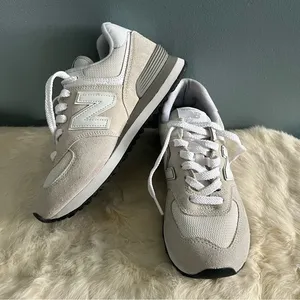 New Balance Women’s 574 Core Suede Mesh Sneakers thumbnail 1