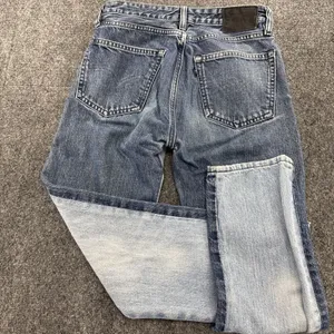 Levis Made Crafted Womens Two Tone Side Stripe Straight Leg Jeans 26 Cotton Blue thumbnail 14