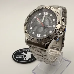 Stauer Compendium Hybrid Chronograph Watch - Oversized Sporty Timepiece thumbnail 9