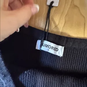 Rumored Black Strapless Dress thumbnail 2