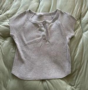 Ribbed top Gray thumbnail 1