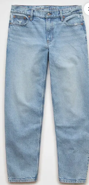 American Eagle Stretch Barrel Jeans  thumbnail 1