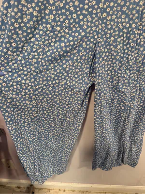 Blue Floral Strapless American Eagle‎ Jumpsuit thumbnail 2