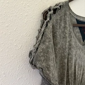 VANS Off the Wall Cap Sleeve Cotton Mini Dress thumbnail 3