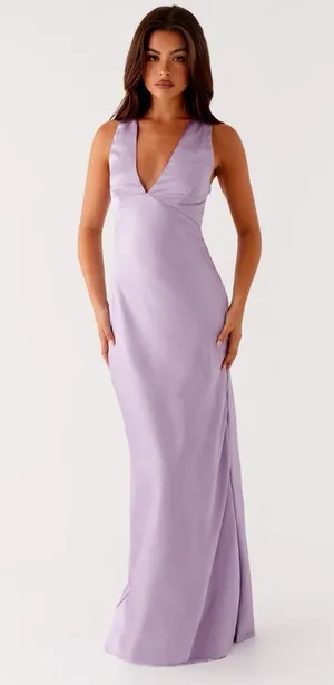 Peppermayo Dress Maxi Satin thumbnail 1