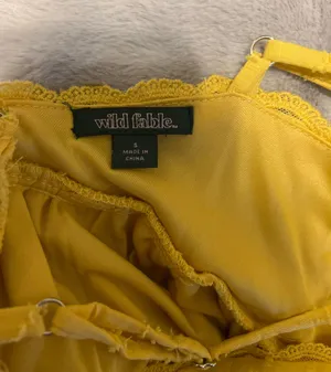 Wild Fable NWT  Yellow Dress 💛 thumbnail 8