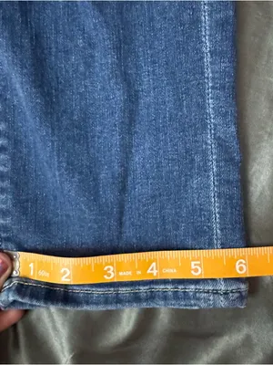 7 for all mankind Josefina skinny boyfriend Mid-Rise Distressed Jeans size 28 thumbnail 14