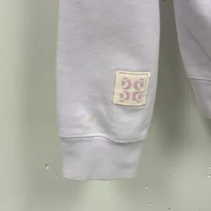 Glossier Limited Edition Embroidered Lavender Hoodie XS Oversized Women's thumbnail 7
