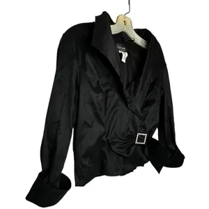 XScape by‎ Joanna Chen Black Formal Top thumbnail 4