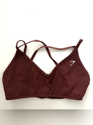 Gymshark M Stitch Feature Crop Top & Back Gains Sports Bra Set thumbnail 3