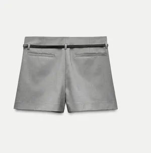 Zara Belted Box Pleat Skort thumbnail 4