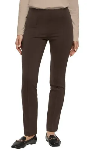 NWT Banana Republic #1897892 Black Pull On Stretch Ponte Pants L thumbnail 1