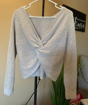 Cross Back Sweater thumbnail 3