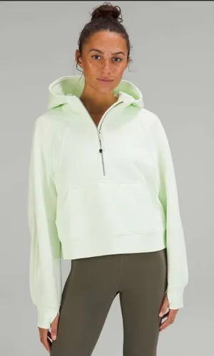 Lime Lululemon scuba with silver thumbnail 1