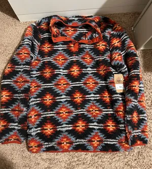 Home Free Sweater Orange Size L thumbnail 1