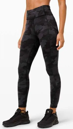 - Invigorate High-Rise Tight 25" Camo Leggings Athletic Gym Running thumbnail 1
