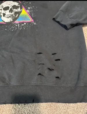 Destructed Def Leppard Pullover Black Size XXL thumbnail 4