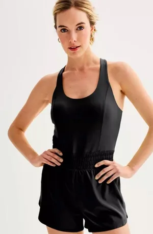 SO athletic romper Black Size M thumbnail 1