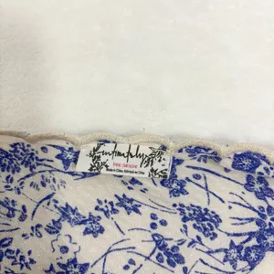 FREE PEOPLE‎ blue & white floral scalloped cami top Size S thumbnail 11