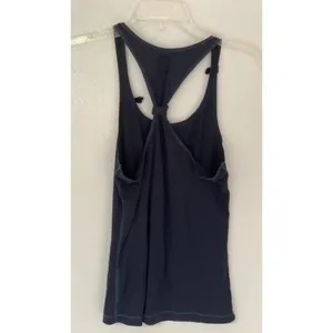 Abercrombie & Fitch Navy Racerback Tank thumbnail 5