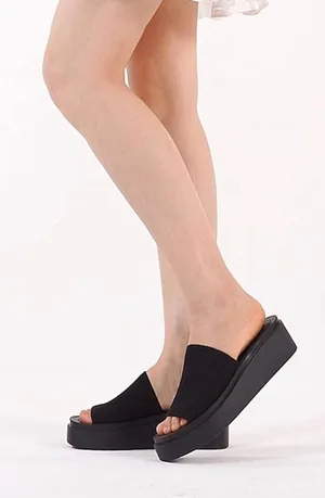 Amazon 90s Chunky Platform Slip On Sandal thumbnail 1