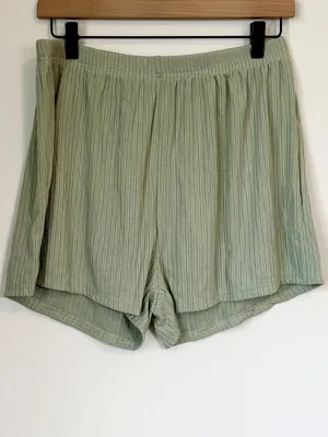 NWT Cupshe Mint Jersey Cami & Shorts Pajama Set - Size: Extra Large thumbnail 3
