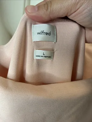 Aritzia Saturn Mini Dress Villa Pink Large NWT thumbnail 5