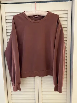 Tentree Dusty Rose Organic Cotton Crewneck Sweatshirt Size Small thumbnail 2