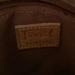 Vintage Fossil Brown Leather Cross‎ Body Bag thumbnail 5