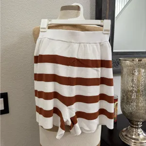 2 Piece Sleeveless Lounge Set size M Brown Size M thumbnail 3
