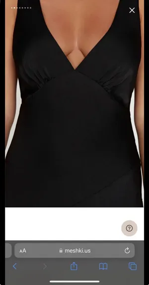 Meshki Maxi Dress Satin Back Cowl thumbnail 5