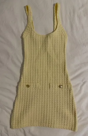Zara Knit Mini Dress thumbnail 1
