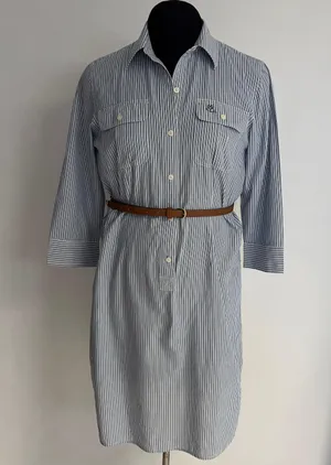 Ralph Lauren Striped Shirt Dress thumbnail 1