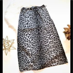 Womens Coco Bianco Animal Print Maxi Skirt - Sz M (Runs Big) thumbnail 2