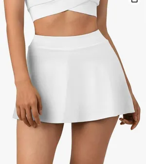 Amazon SUUKSESS pleated high waisted tennis skirt w pockets M thumbnail 2