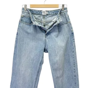 Princess Polly High Rise Straight Leg Stovepipe Jeans Light Wash Women’s Size 6 thumbnail 6