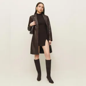 Reformation Skylar Knit Dress, Cafe Color, Size X-Small, $128 thumbnail 3
