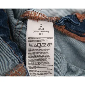 Gap Maternity Denim Overalls Medium Wash Stretch Cotton Blue Size S Small‎ thumbnail 4