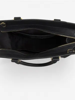 Michael Kors NEW Quinn Crossbody Satchel Black Saffiano Leather Bag Purse NWOT thumbnail 7