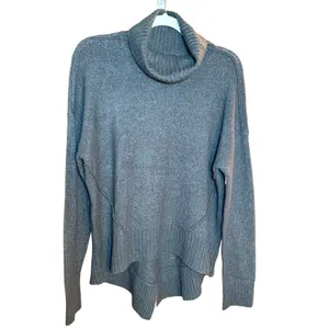 Romeo + Juliet Couture women’s charcoal gray turtleneck chunky knit‎ sz M thumbnail 4