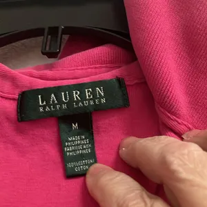 FINAL MARKDOWN Lauren Ralph Lauren polo shirt medium thumbnail 3