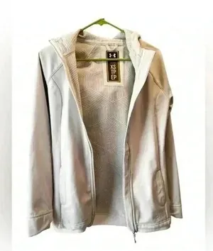 Under Armour Storm Infrared Gray Hooded Jacket. Size extra small.‎ thumbnail 1
