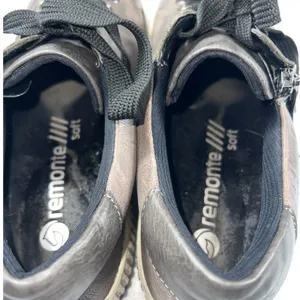 Remonte Maditta D0700 Leather Sneakers 40 Metallic Gray Brown Comfort Walking thumbnail 7